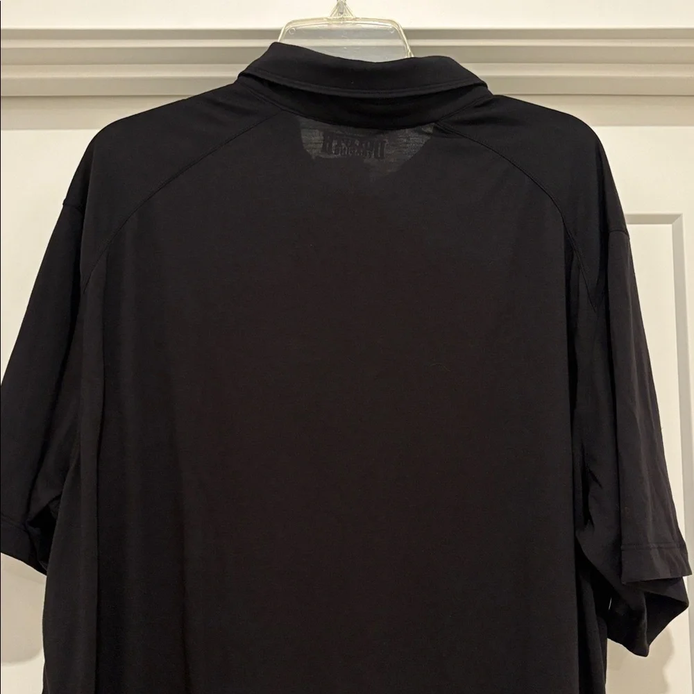 NWT [Duluth Trading Co] Dry on the Fly Relaxed Fit Black Polo Mens Large - Picture 8 of 13